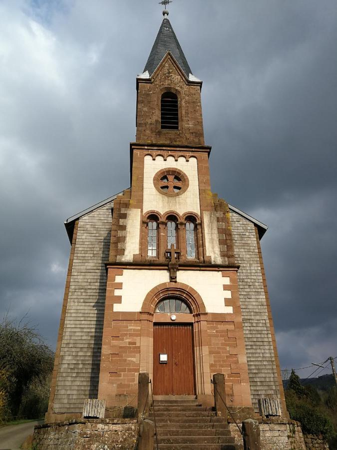 La Maison Du Vannier Raon-les-Leau Luaran gambar